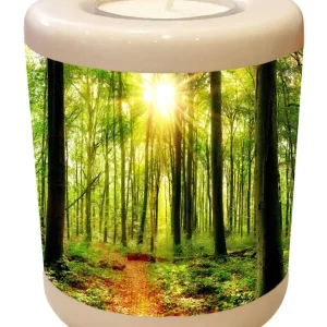 Gedenklicht mit Walddesign
